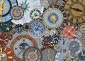 HUADADA Jigsaw Puzzles for Adults 1000 Pieces, Clocks Interlock Perfectly Letter on Back No Dust, Home Decor Birthday Party Gift Toy for Men Women Olds Seniors (27.5"x19.6"), 1:1 Poster