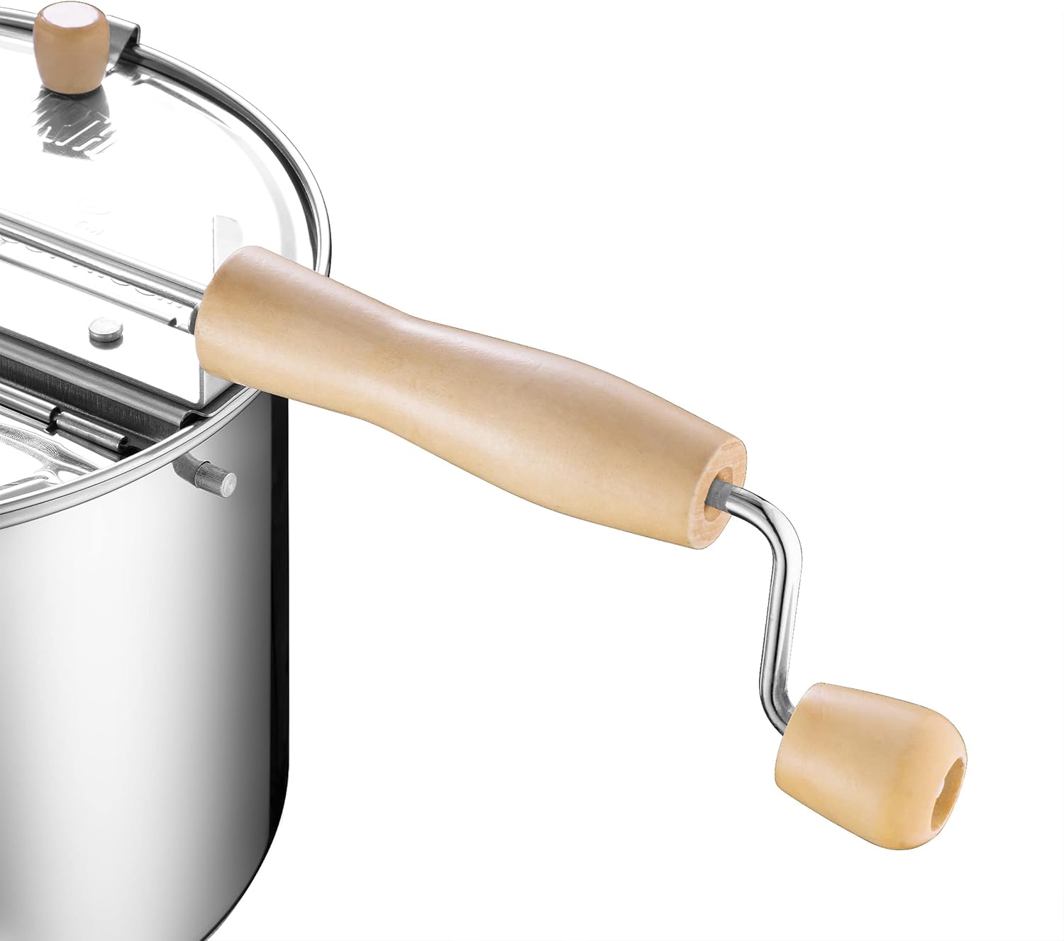 Great Northern Popcorn 6251 Stainless Steel Stovetop Popcorn Popper 6.5-Quart S5424