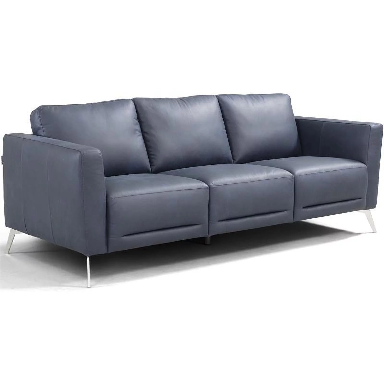Astonic LV00212 Blue Leather Sofa R687952