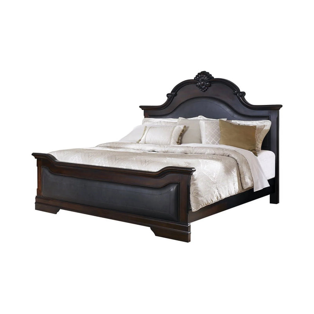 Cambridge Carved Bedroom Set Cappuccino O592381