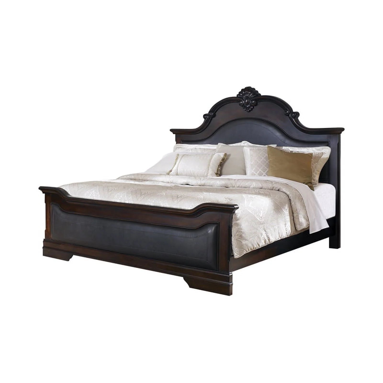 Cambridge Carved Bedroom Set Cappuccino O592381