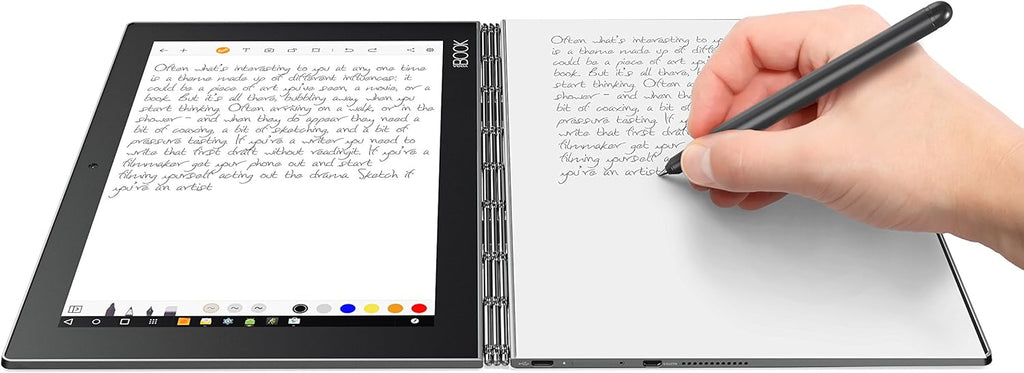 Lenovo Yoga Book 2 in 1 Tablet, FHD 10.1" Android, 4GB RAM, 64GB SSD, Gunmetal L921366