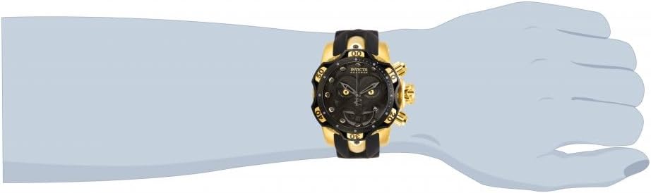 Invicta Men's DC Comics 52.5mm Stainless Steel Aluminum Black Watch Q19669