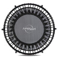 JumpSport 220 in-Home Cardio Fitness Rebounder, 39-inch | Mini Trampoline with Arched-Legged & Videos Included | Safe, Sturdy and Low-Impact | DVD and Free 60-Day Streaming