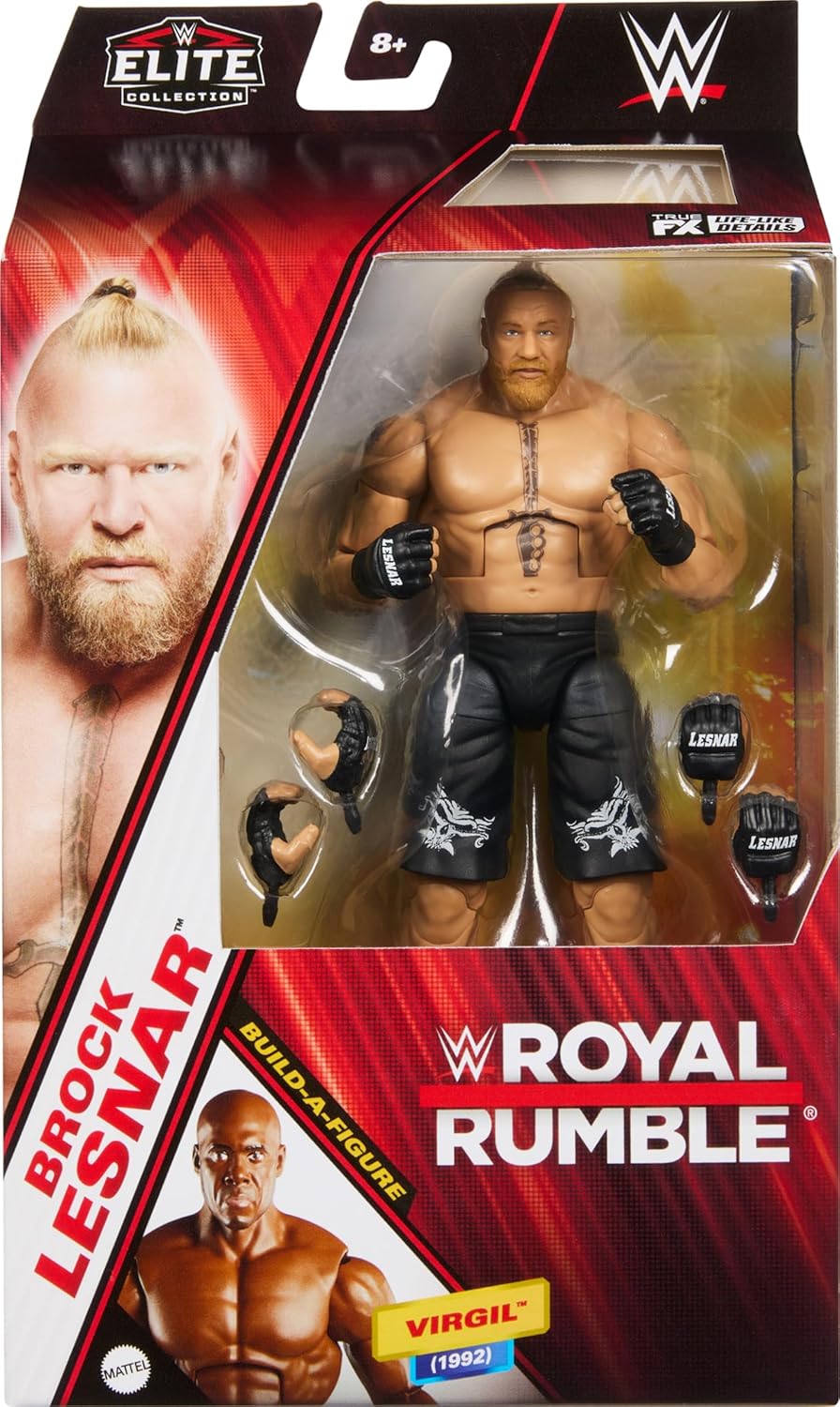 Mattel WWE Elite Collection Brock Lesnar Action Figure with Accessory P426362
