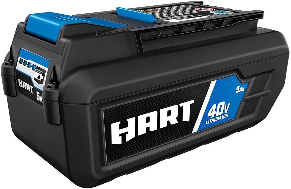 HART 40-Volt 5.0Ah Battery Accessory, Lithium-Ion, On-Board Fuel Gauge (HLBP031A)