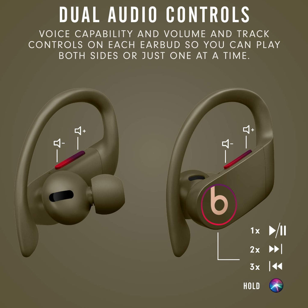 Powerbeats Pro Wireless Earbuds with H1 Chip, Sweat Resistant, Moss P68420