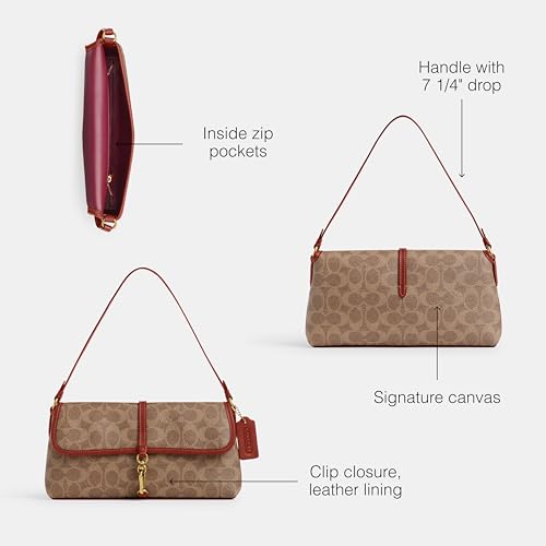 Coach Women's Coated Canvas Signature Hamptons Bag U5644