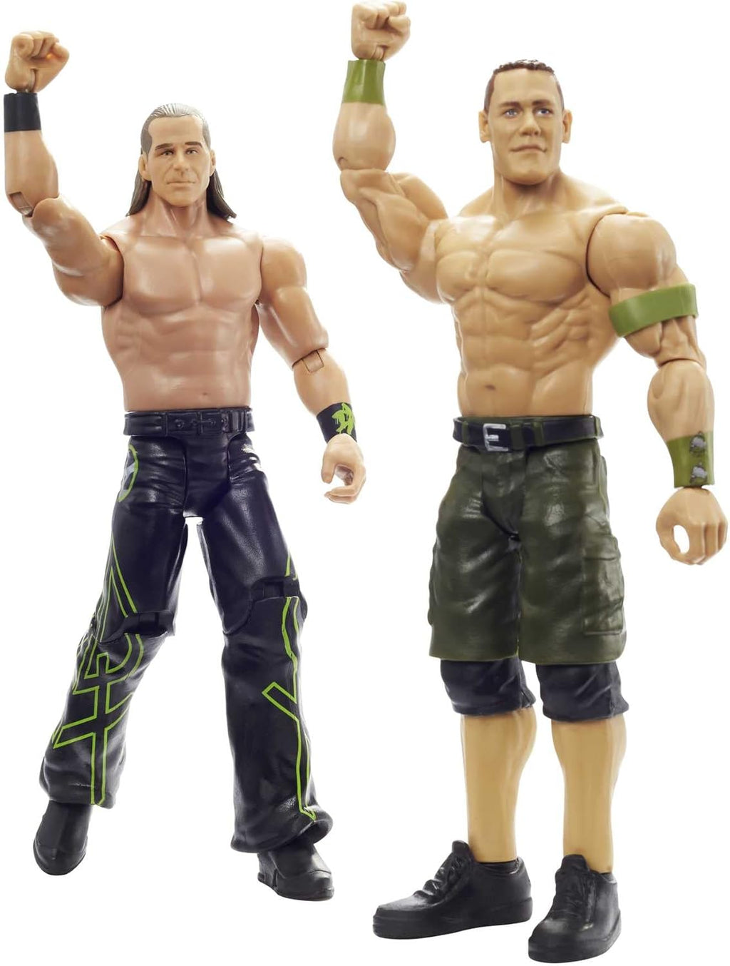 WWE Mattel John Cena & Shawn Michaels Championship Showdown 2 Pack 6 in Action Figures R6567