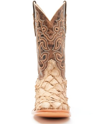 Cody James Men's Exotic Pirarucu Western Boot Broad Square Toe X11199