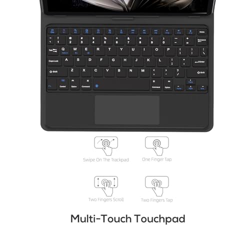 Android 14 Tablet 64GB, 10.1 inch, Octa-Core with Keyboard Case P5598