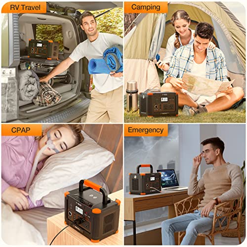 GRECELL 300W Portable Power Station, 230Wh Solar Generator with USB-C PD M376989