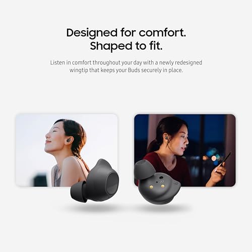 SAMSUNG Galaxy Buds FE True Wireless Bluetooth Earbuds, Graphite L2602