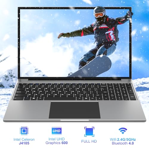 16 Inch Laptop, 16GB DDR4 512GB SSD, FHD IPS Display, Notebook Computer N511497