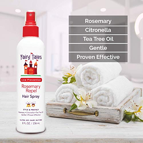 Fairy Tales Rosemary Repel Daily Kids Hair Spray, 8 fl oz W5330
