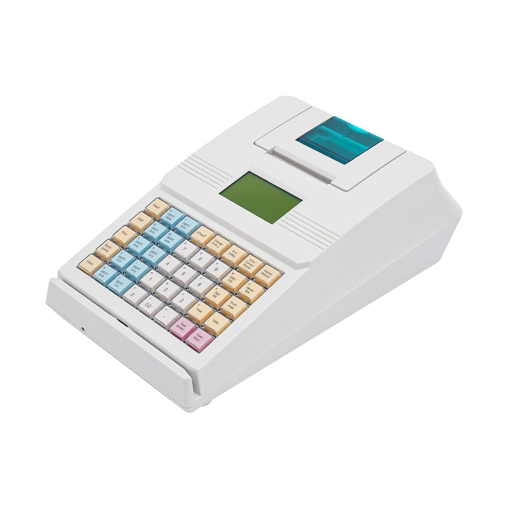 Cash Register,Electronic POS Syetem Cash Register,Thermal Cash Register,LED Cashier Register,8-Digital LED Display Multifunction with 48-Keys for Small Businesses,Restaurant,Supermarket