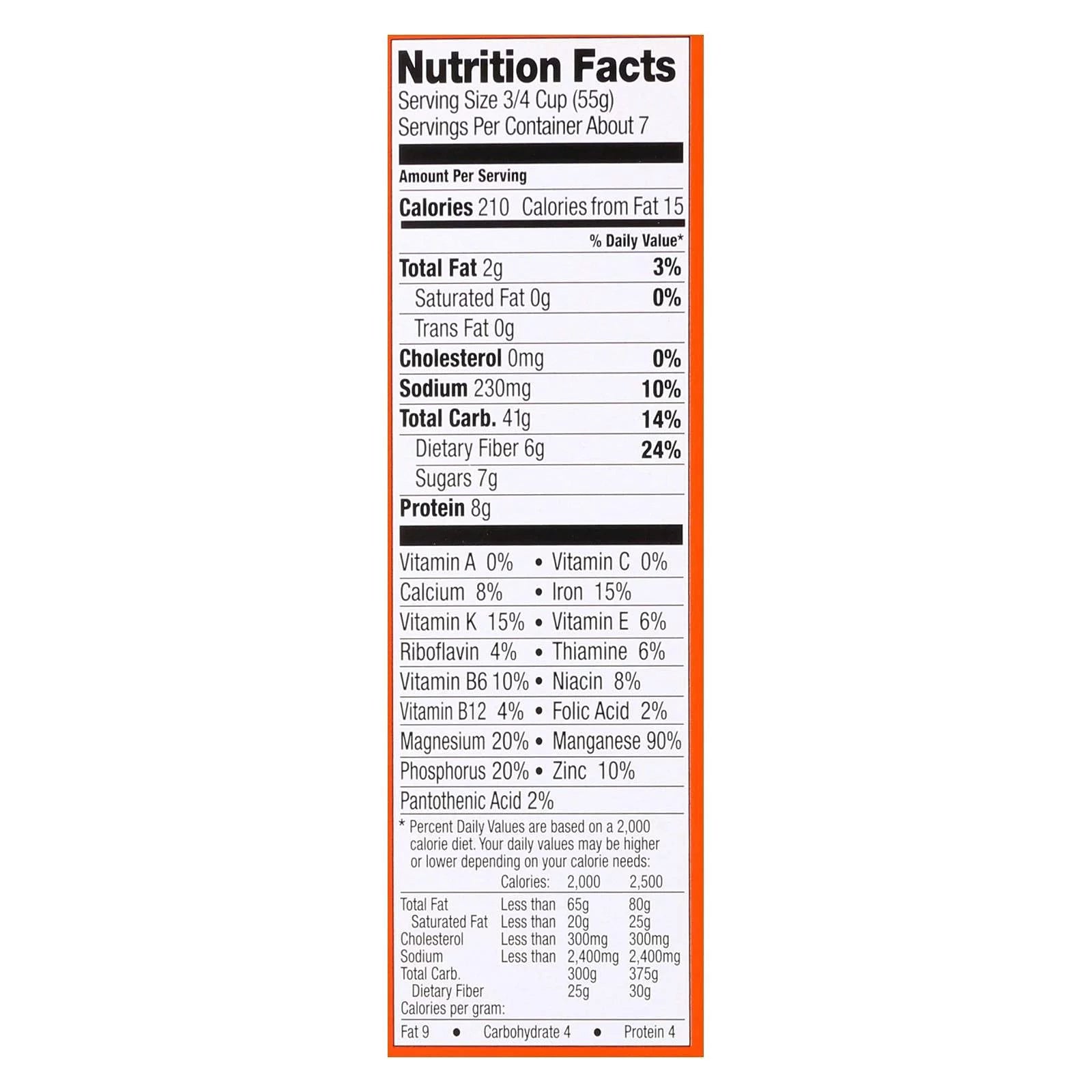 Food For Life Ezekiel Sprouted Grain Cereal, 14 oz (Pack of 6) C960977