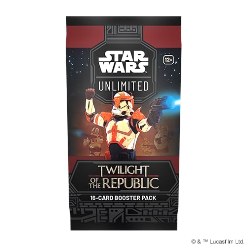 Star Wars: Unlimited TCG Twilight of The Republic Booster Display (24 Packs) by Fantasy Flight Games O87805