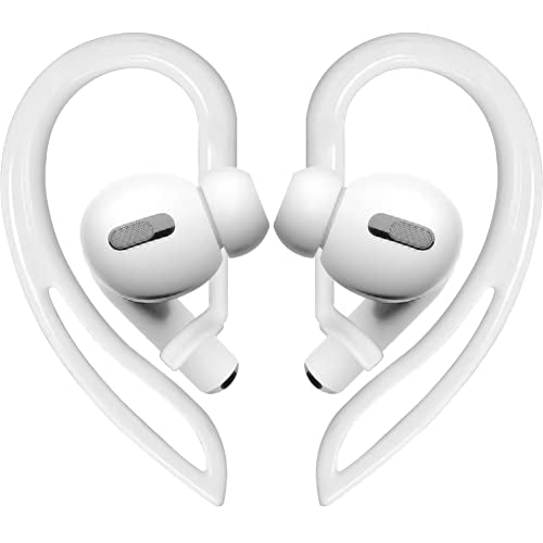 Ear Hooks Compatible with AirPods Pro 2nd Generation and AirPods Pro [Multi-dimensional adjustable] Accessories Compatible with Apple AirPods 3 2 1 Gen(Transparent)