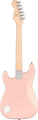 Fender Squier 3/4 Size Left-handed Stratocaster Electric Guitar Black Bundle with Amp and Accessories Y622