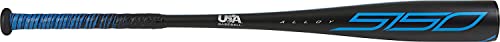 Rawlings 5150 Youth Baseball Bat, USA, -11/-10/-5 Drop, 1 Pc Aluminum, 2 5/8 Barrel S550