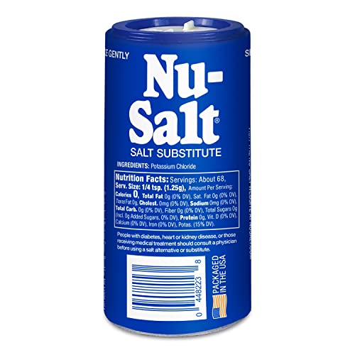 Nu-Salt Sodium-Free Salt Substitute, 3oz Shaker L76451