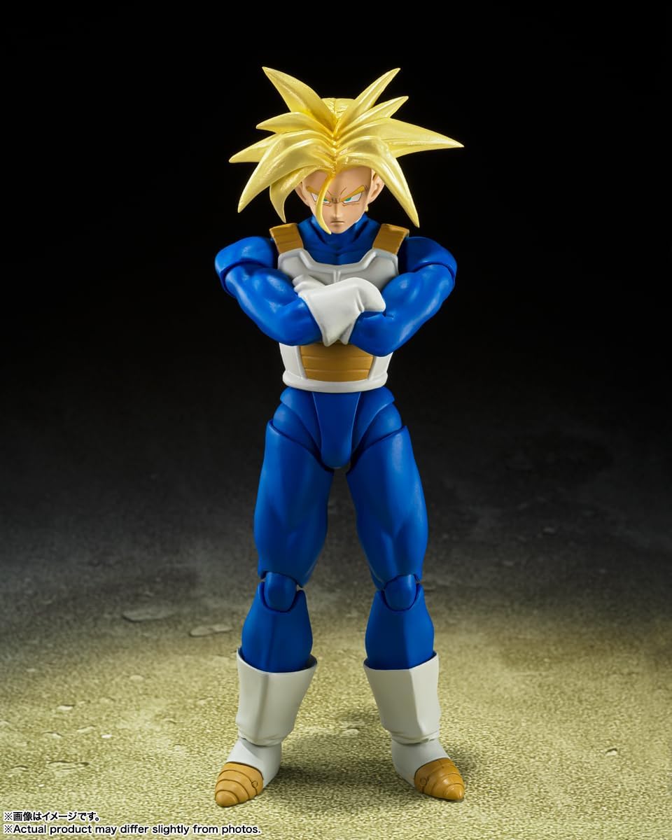 TAMASHII NATIONS Dragon Ball Z Super Saiyan Trunks S.H.Figuarts Action Figure R89324