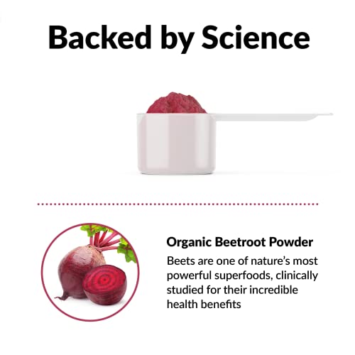 Force Factor Total Beets Organic Beetroot Powder, Unflavored, 90 Servings D4324