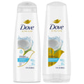 Dove Shampoo and Conditioner Set - Nourishing Secrets Coconut Shampoo and Conditioner, Hydrating Shampoo for Dry Hair, Frizz Control, 12 Oz (2 Piece Set)