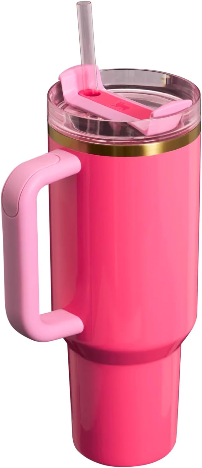 STANLEY Quencher H2.0 FlowState 40 oz Tumbler - Pink Parade F96427