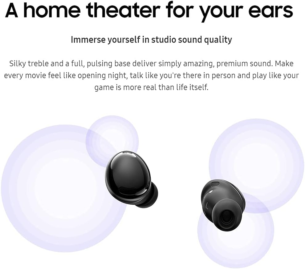 SAMSUNG Galaxy Buds Pro R190 Bluetooth Earbuds True Wireless Noise Cancelling (Renewed) L922145