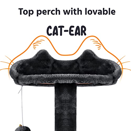Yaheetech 54in Cat Tree Tower Condo Furniture with Scratch Post Y196
