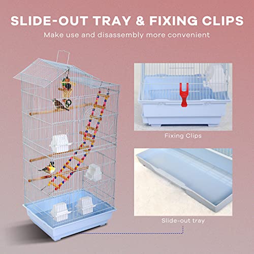 Bird Cage 39 inch with Stand for Small Birds X864110