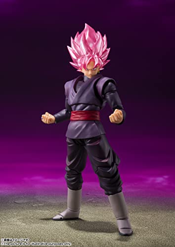 TAMASHII NATIONS Dragon Ball Super Goku Black Super Saiyan Rose S.H.Figuarts Action Figure I443759