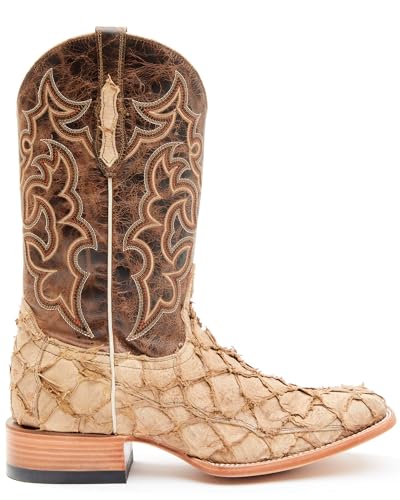 Cody James Men's Exotic Pirarucu Western Boot Broad Square Toe X11199