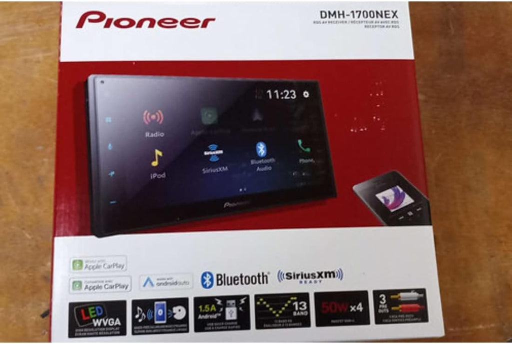 PIONEER DMH1700NEX 6.8" Touchscreen Bluetooth Car Stereo O57826