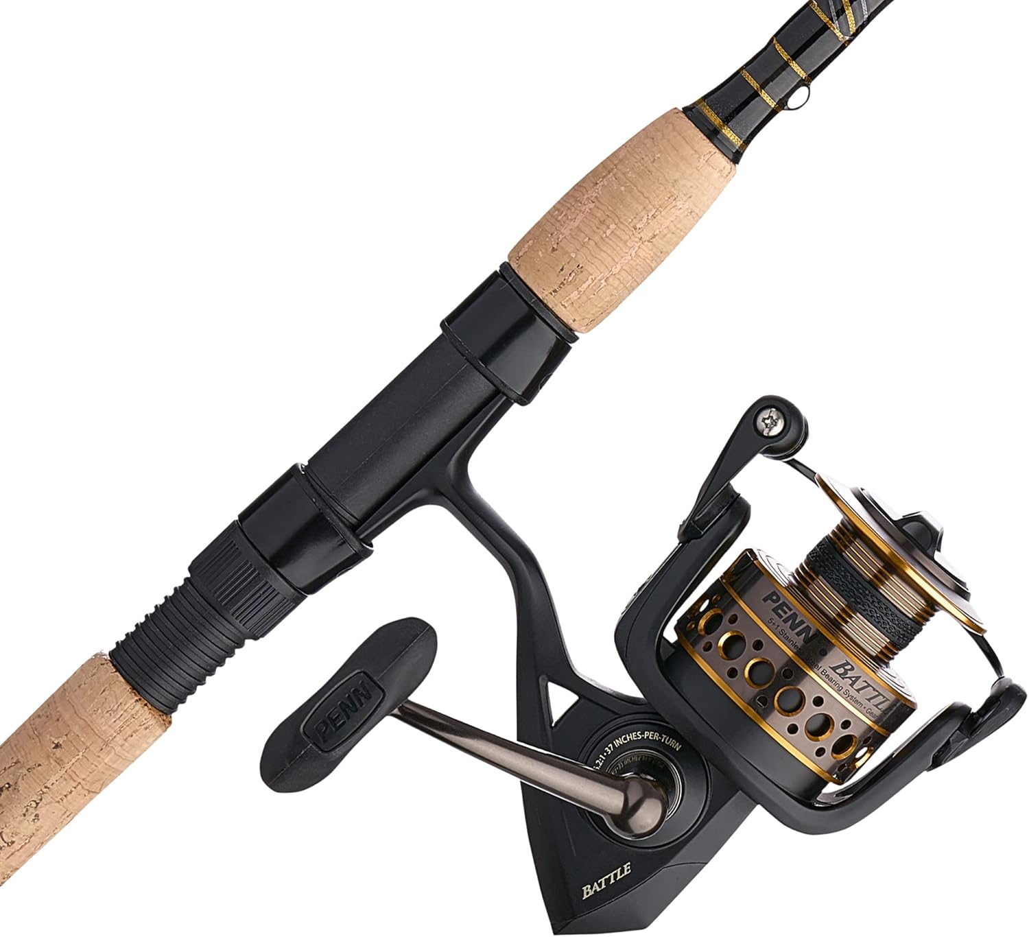 Penn Battle Spinning Reel and Fishing Rod Combo