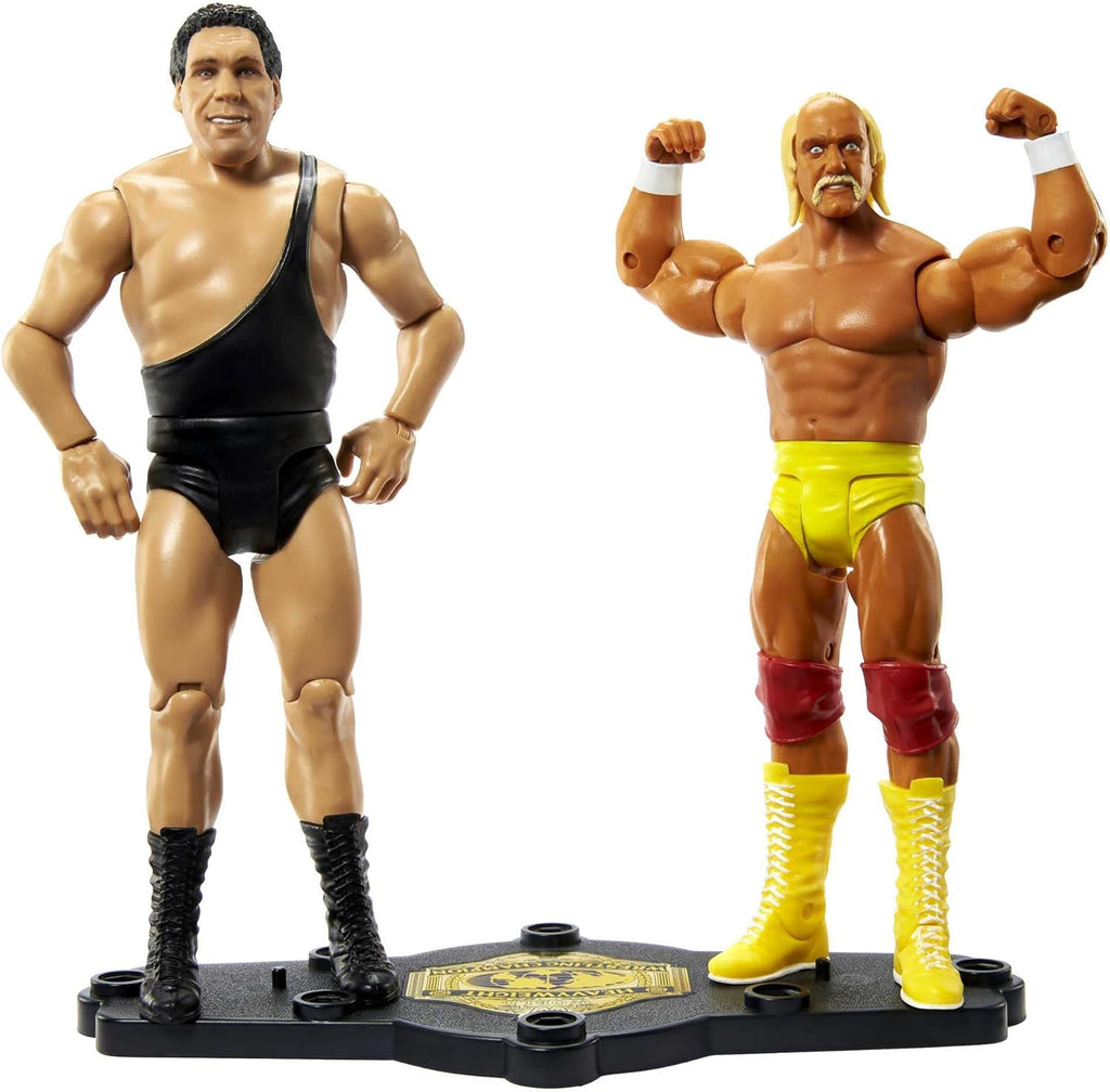 Mattel Hulk Hogan vs Andre The Giant Championship Showdown 2-Pack 6-inch Action Figures V4671