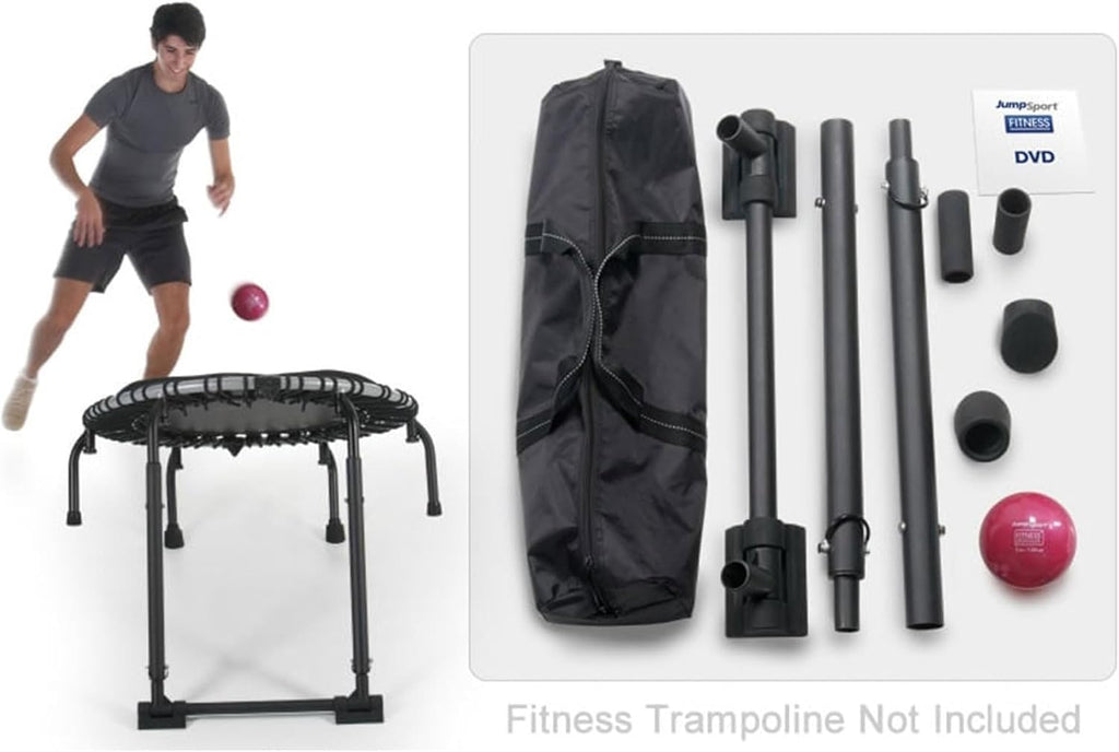 JumpSport 350 Plyometric Rebounder Bundle with Toning Ball L397832