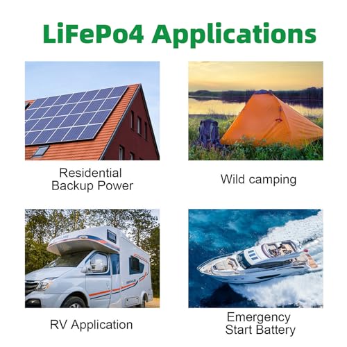 12V 100Ah LiFePO4 Battery with 100A BMS for RV, Solar, Trolling Motor P400156