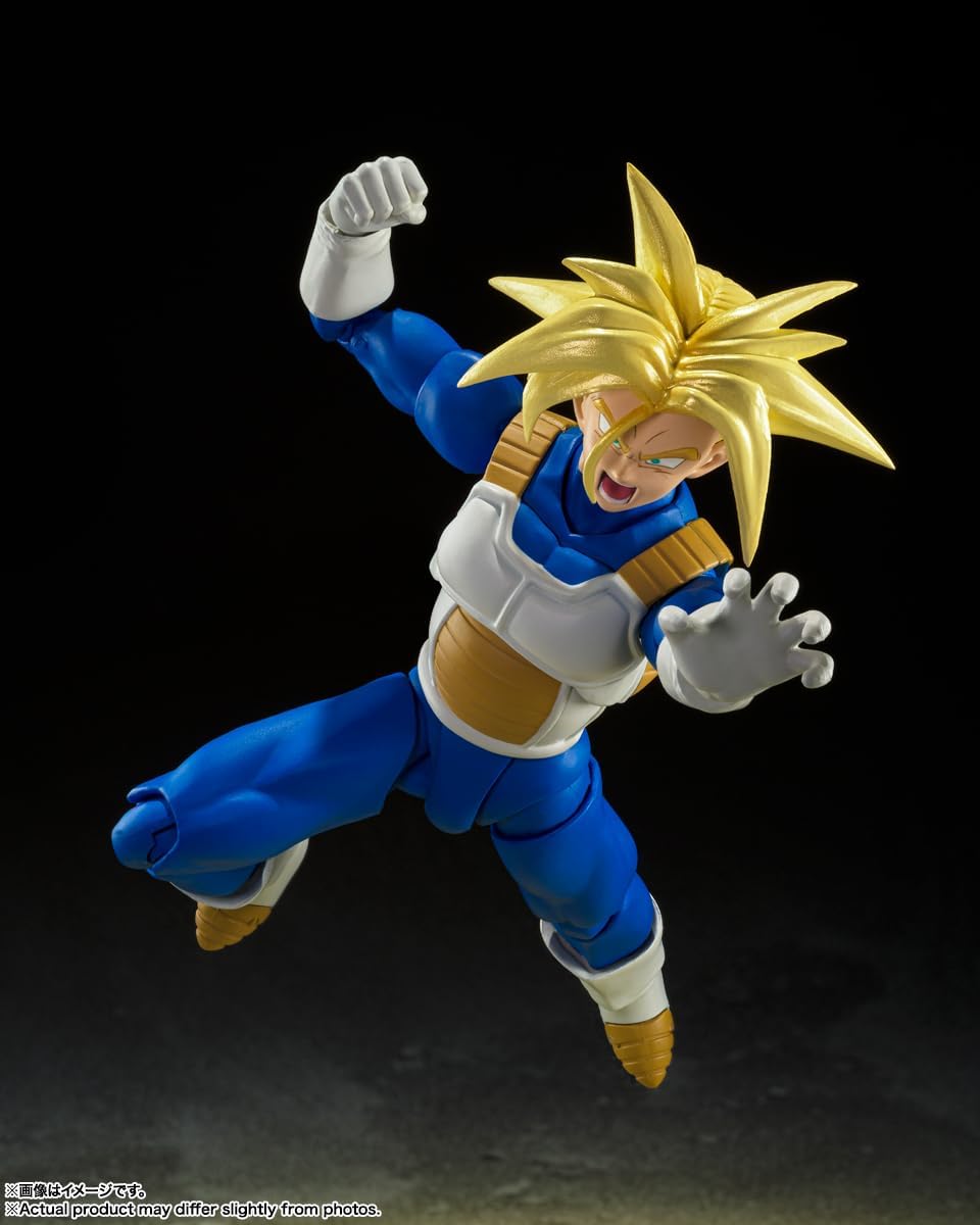 TAMASHII NATIONS Dragon Ball Z Super Saiyan Trunks S.H.Figuarts Action Figure R89324