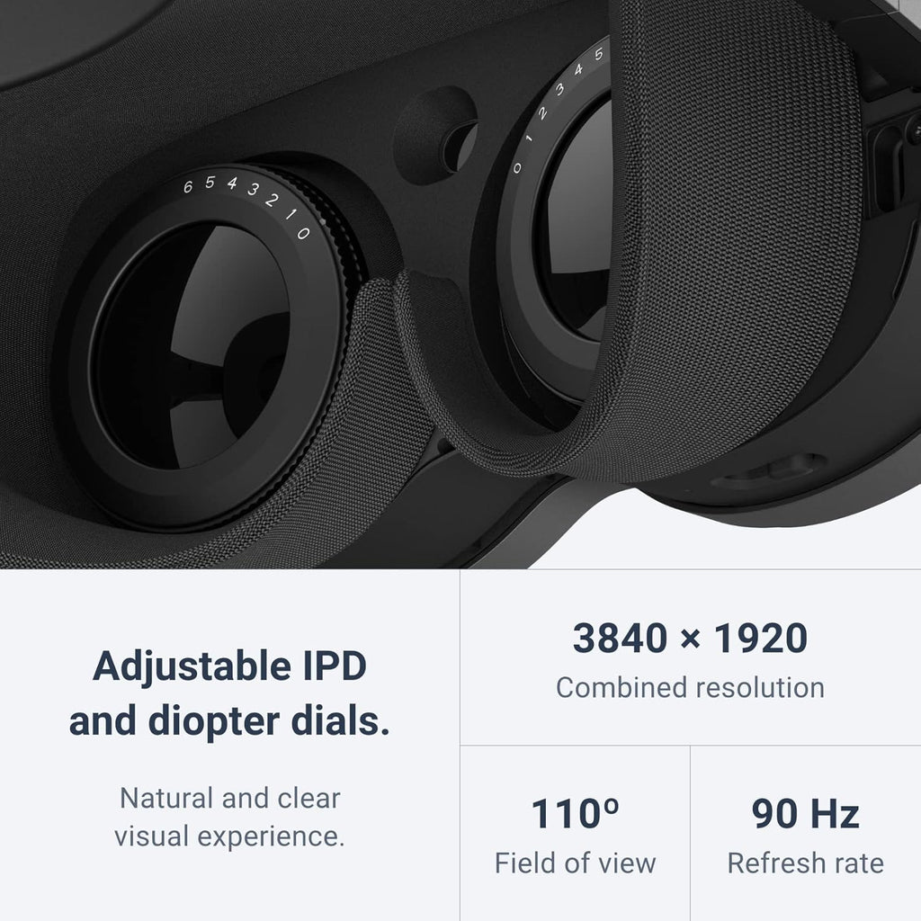 HTC Vive XR Elite Virtual Reality Headset with Controllers E99388