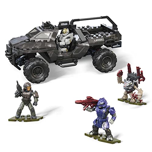 Mega Halo Infinite UNSC Razorback Blitz Vehicle Building Toy Set, 303 Pieces P7227