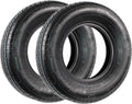 eCustomrim 2-Pack ST205/75R14 Steel Belted Radial Trailer Tire Load Range C 1760# 205/75 R 14 Tire - 6 Year Warranty w/Free Roadside
