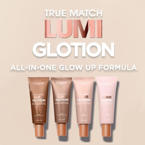 L'Oreal Paris Age Perfect Face Primer and True Match Lumi Glotion Natural Glow Enhancer Lotion Fair 1.35 oz J8251
