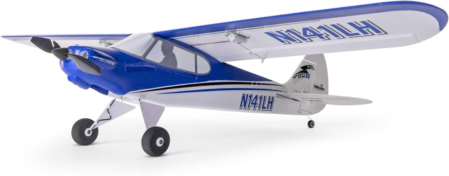 HobbyZone RC Airplane Sport Cub S 2 615mm RTF White/Blue C5720