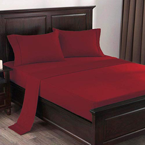 6 Piece Queen Sheet Set Egyptian Cotton 600 Thread Count White N7903