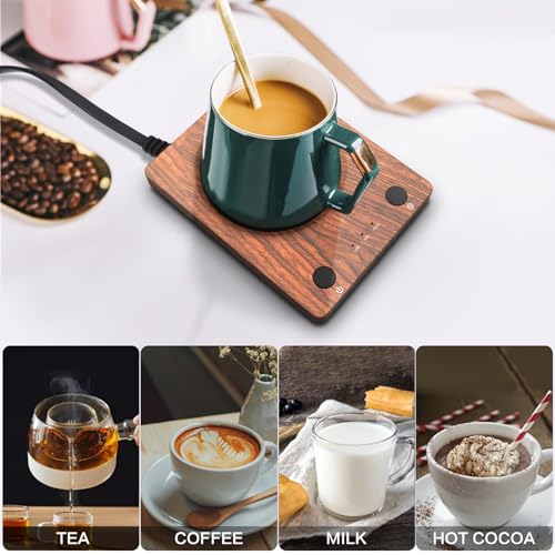 Coffee Mug Warmer for Desk with 3-Temp Settings and Auto Shut Off O481066