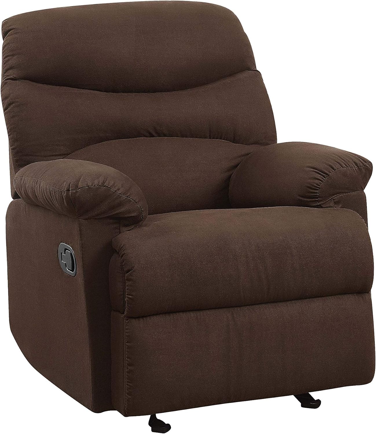Arcadia Recliner (Motion) in Chocolate Microfiber