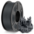 SUNLU PLA 3D Printer Filament, No String PLA Filament 1.75mm, Neatly Wound AntiString PLA 3D Printing Filament, Fast Printing for 3D Printer, Dimensional Accuracy +/- 0.02 mm,1KG,APLA Black+Grey